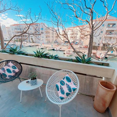 Superbe T2 Au Calme Avec Balcon Sur La Marina - 10 Apartment Canet-en-Roussillon Ngoại thất bức ảnh