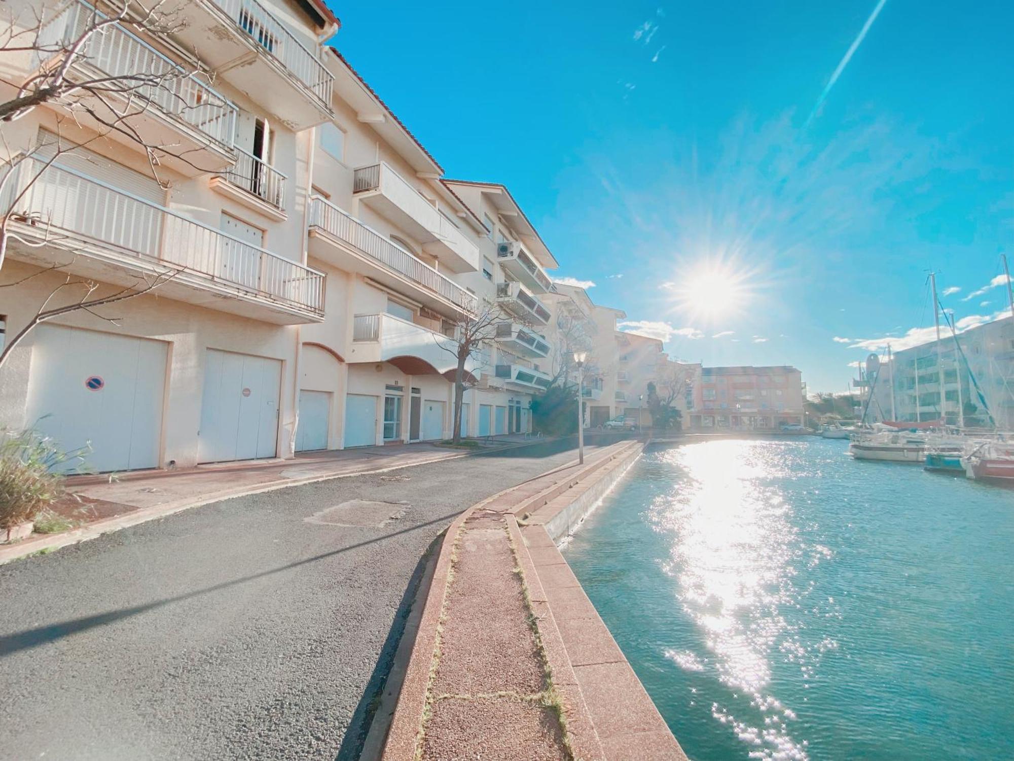 Superbe T2 Au Calme Avec Balcon Sur La Marina - 10 Apartment Canet-en-Roussillon Ngoại thất bức ảnh